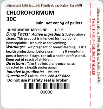 Chloroformum 30c 5g (Chloroformum 30c 5g)